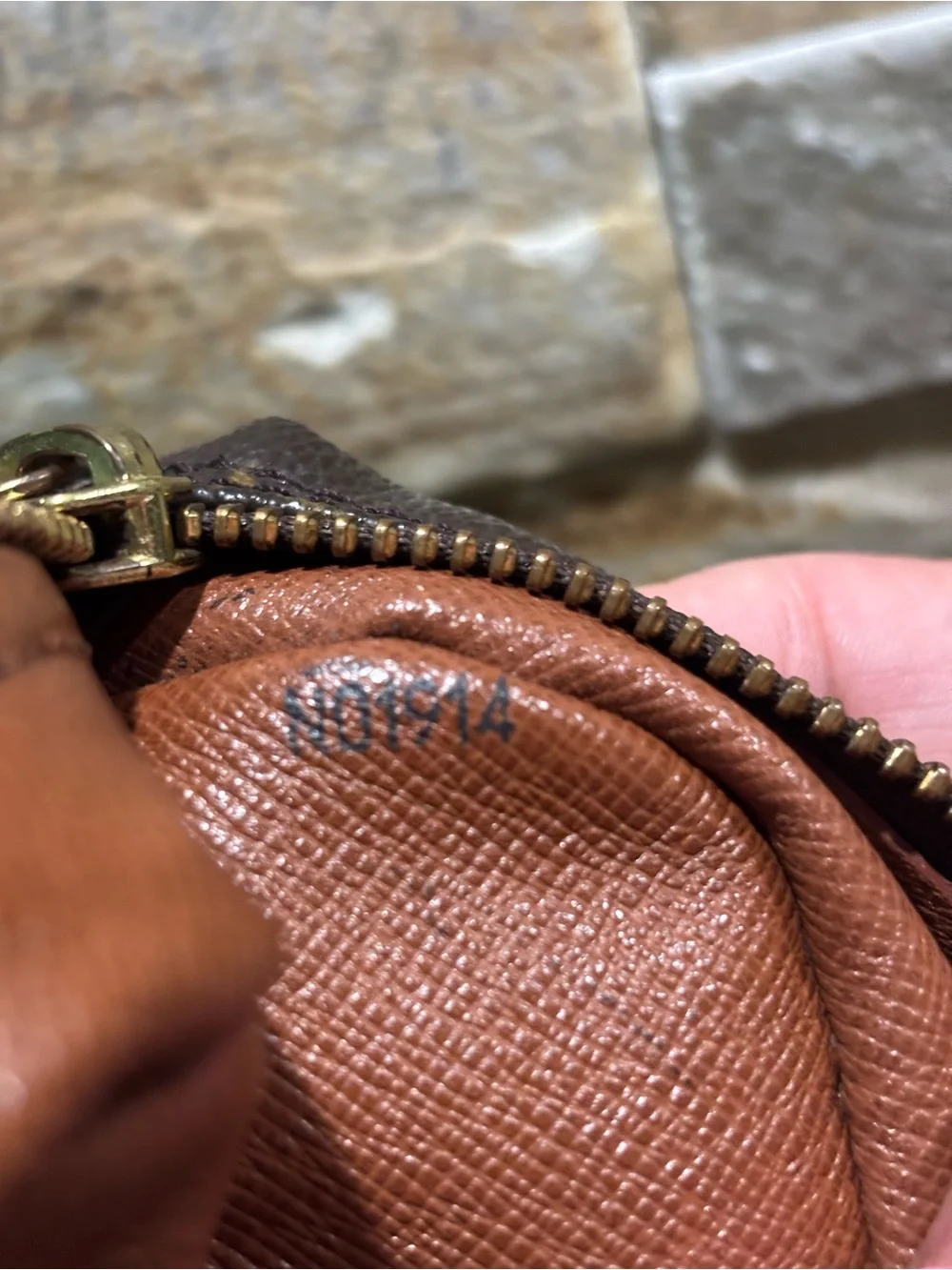 Louis Vuitton Monogram Canvas Nile Crossbody Bag in Brown and Tan